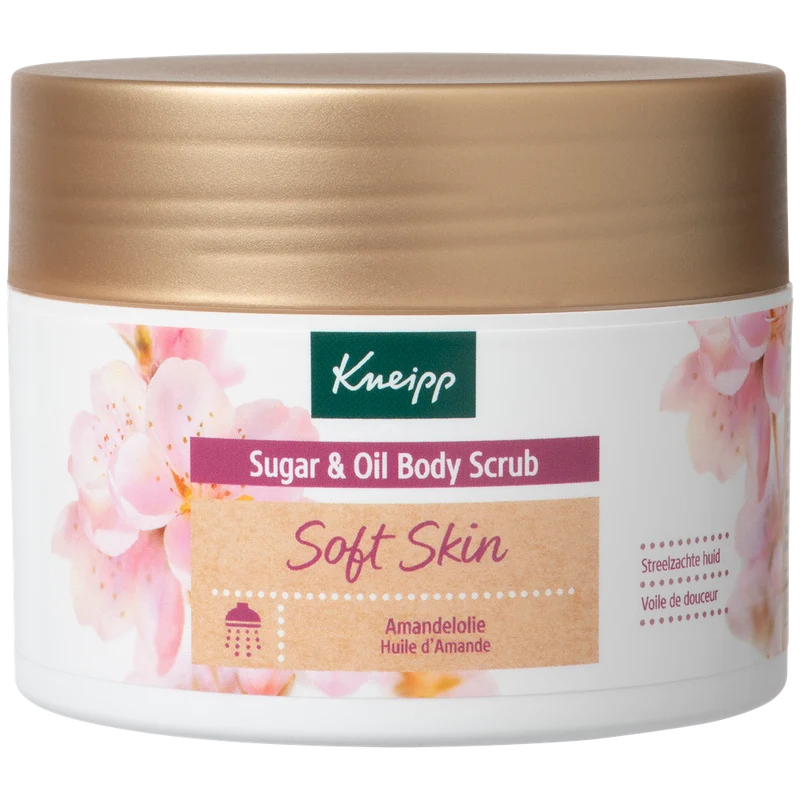 Kneipp Body scrub Sugar en Oil Soft Skin 220.00 Gram