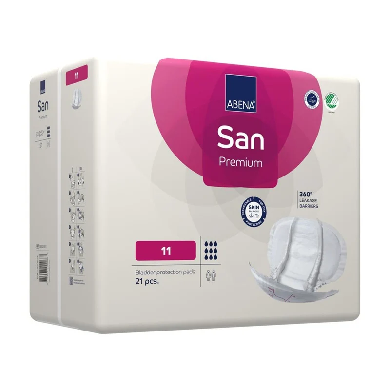 Abena San Premium 11 Inkontinenzeinlagen 3400 ml, 21 Stück