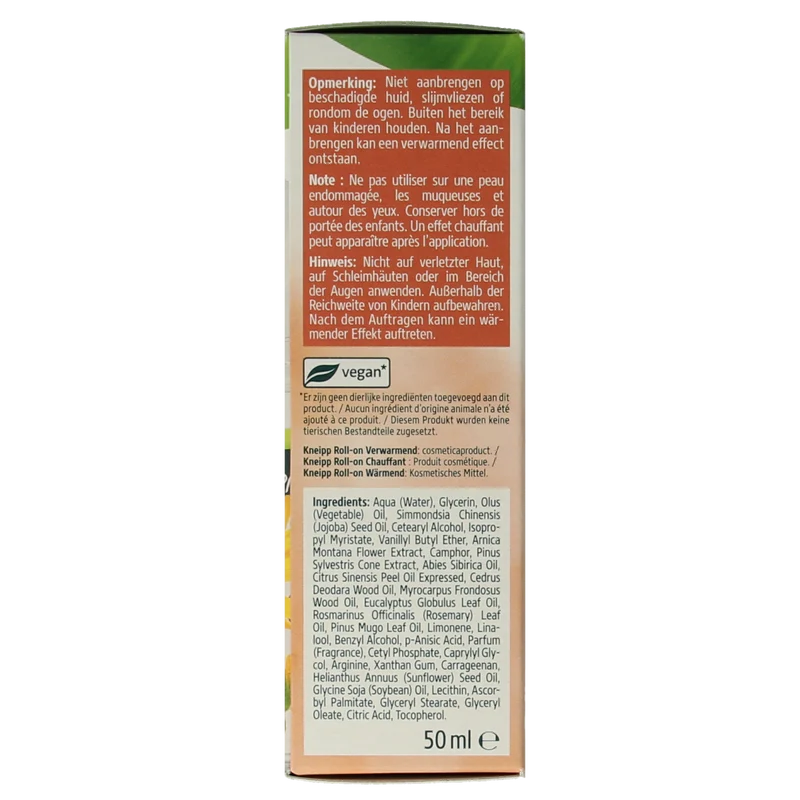 Kneipp Arnica warming roll on 50.00 Milliliter