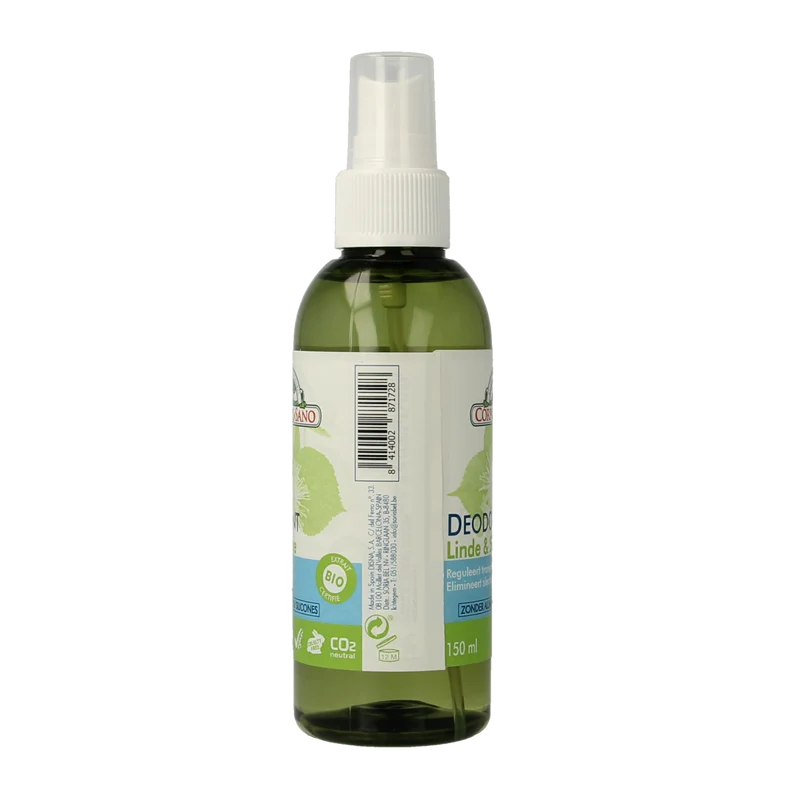 Corpore Sano Deodorant spray salie en linde 150.00 Milliliter