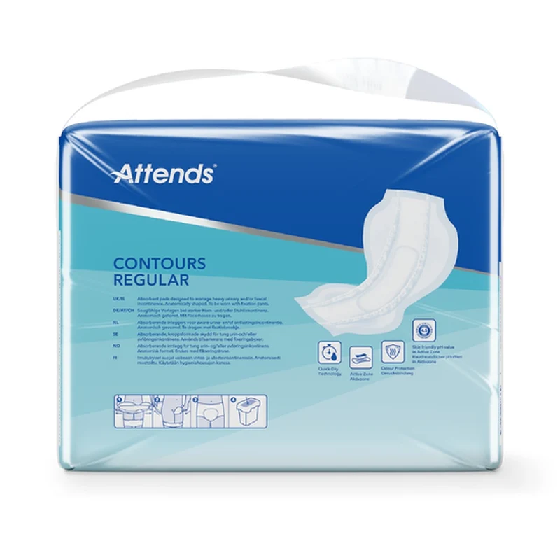 Attends Contours Regular 6 Vorlagen
