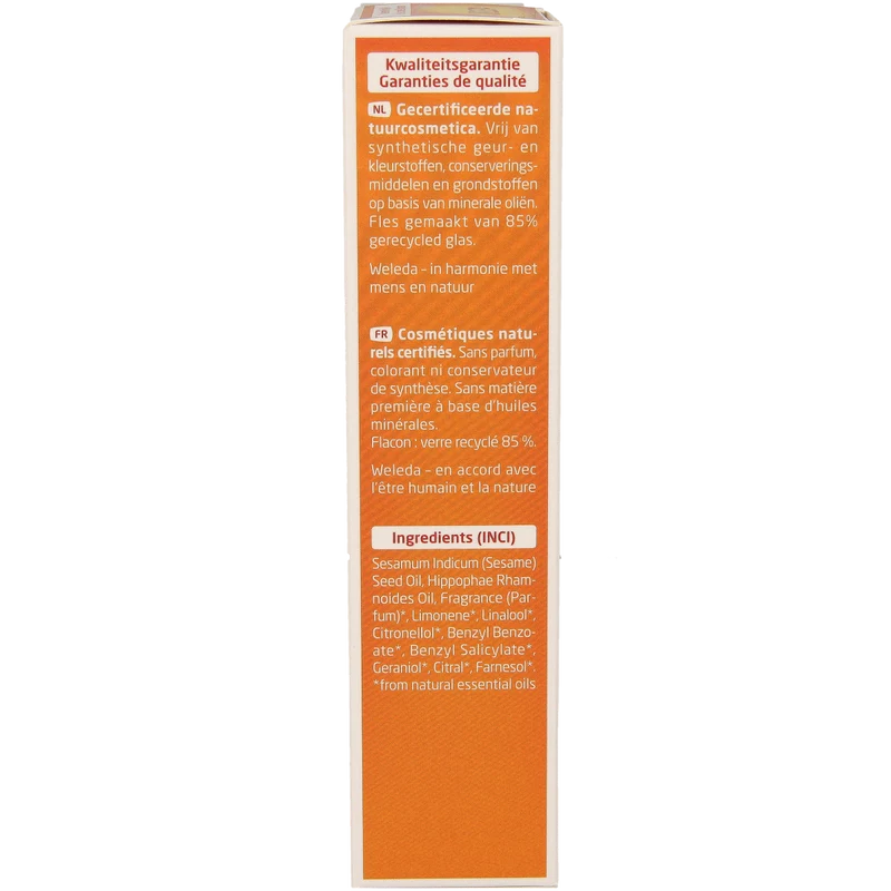 Weleda Duindoorn vitaliserende body olie 100.00 Milliliter