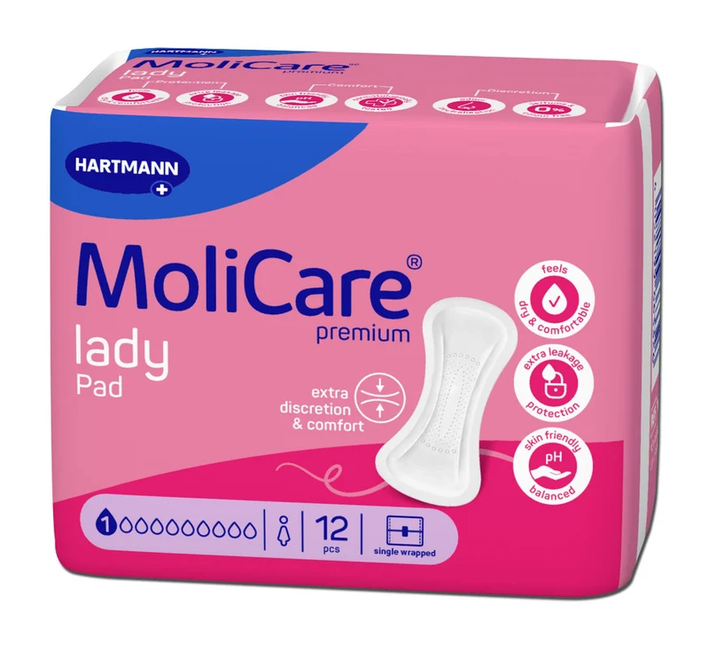 MoliCare® Premium Lady Pad, 1 Tropfen, 22 x 9,8 cm