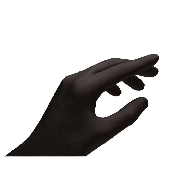Lifemed Handschuhe Nitril, puderfrei, schwarz