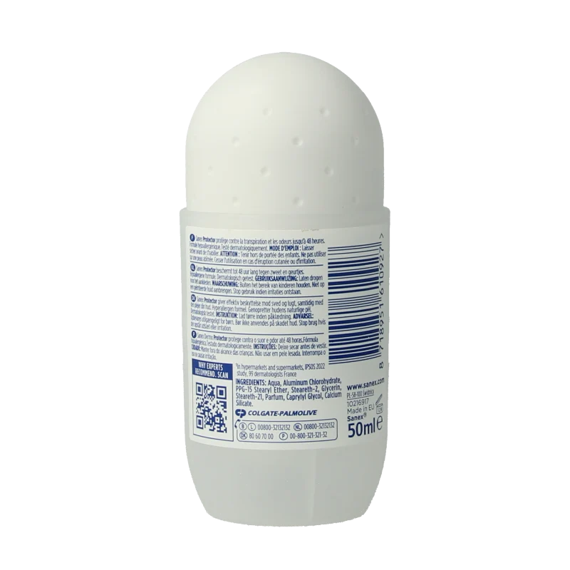Sanex Deodorant roll-on dermo protect 50 Milliliter