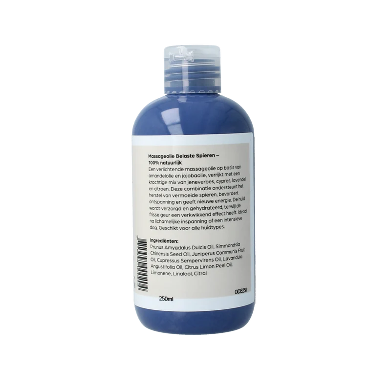 Volatile Massageolie belaste spieren 250.00 Milliliter