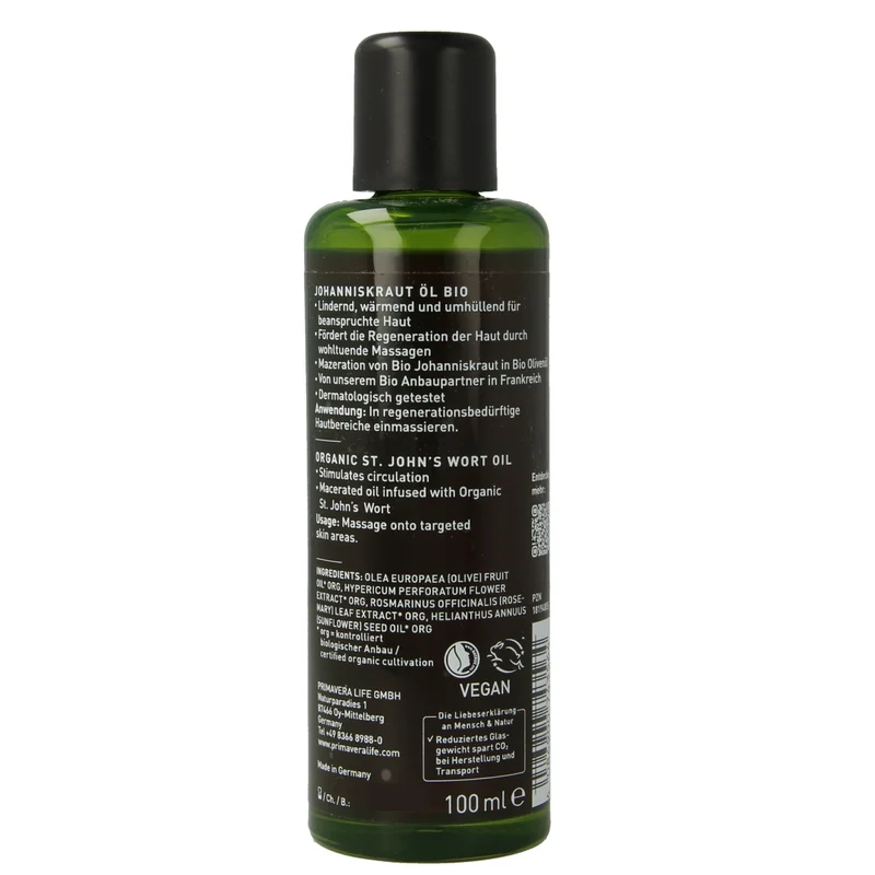 Primavera St Johns wort oil 100.00 Milliliter