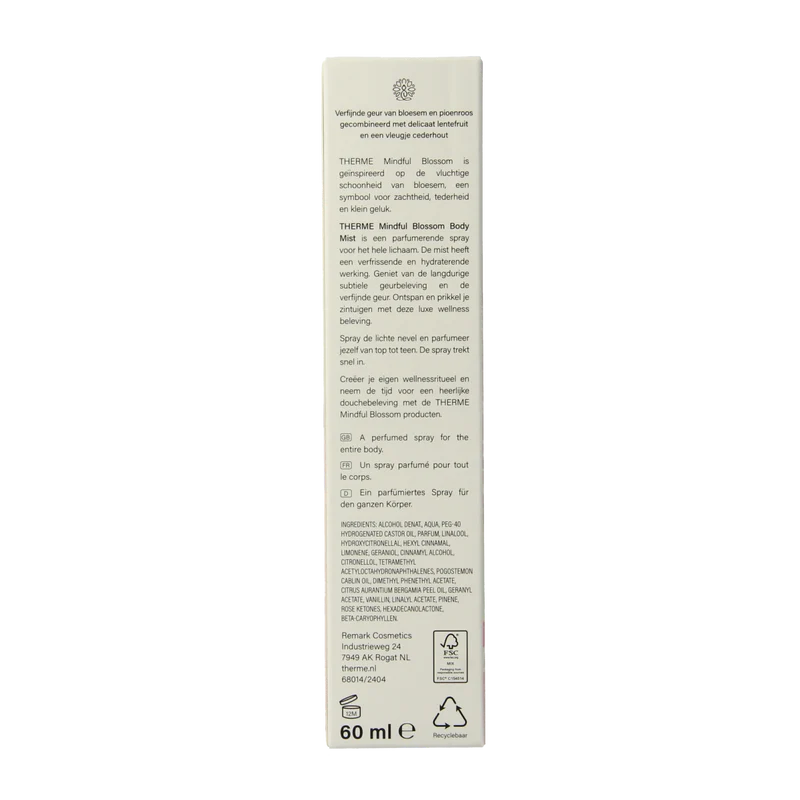 Therme Bodymist mindful blossom 60.00 Milliliter