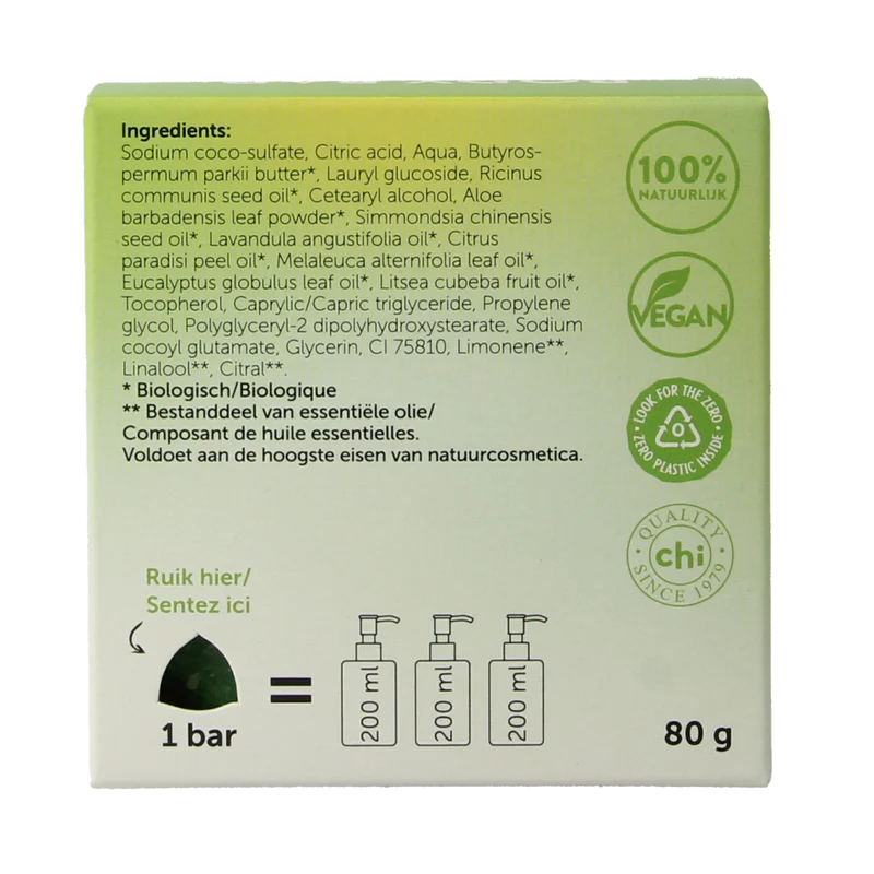 Chi Tea tree body bar 80.00 Gram