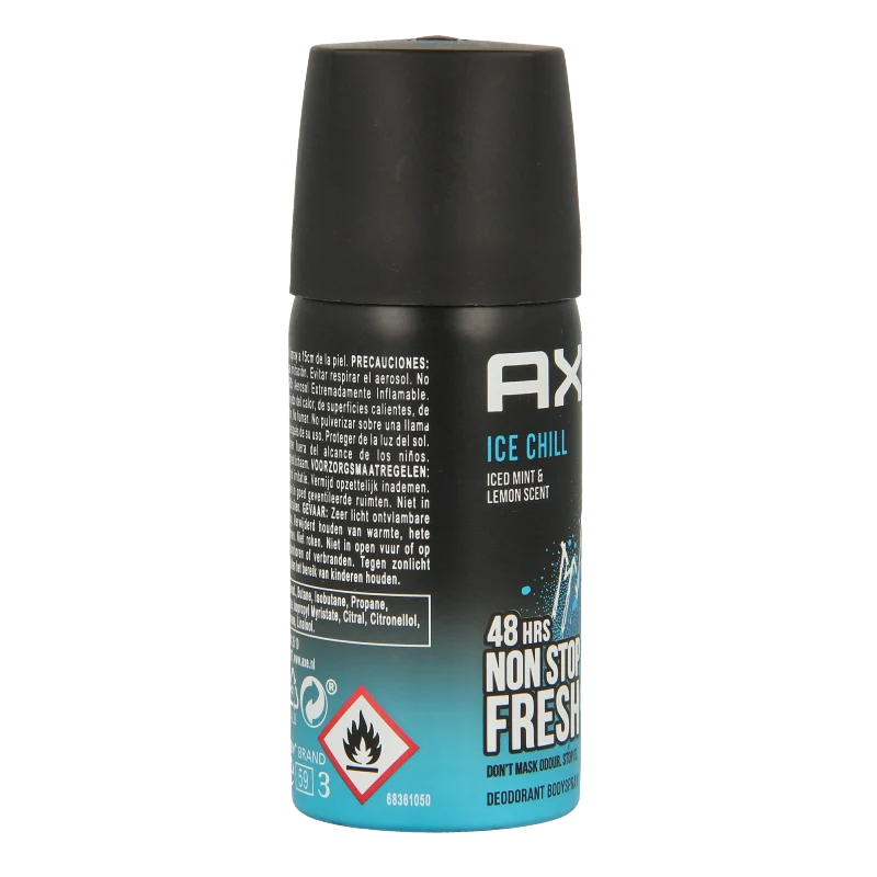 AXE Deodorant bodyspray ice chill mini 35 Milliliter