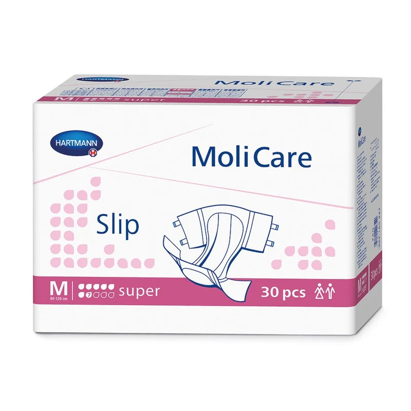 MoliCare Slip super, 7 Tropfen, Gr. M, 90 - 120 cm Hüftumfang