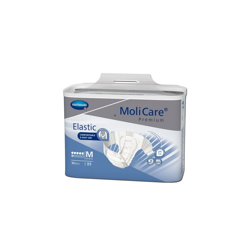 MoliCare Premium Elastic, 6 Tropfen, Gr. M, 85 - 120 cm Hüftumfang