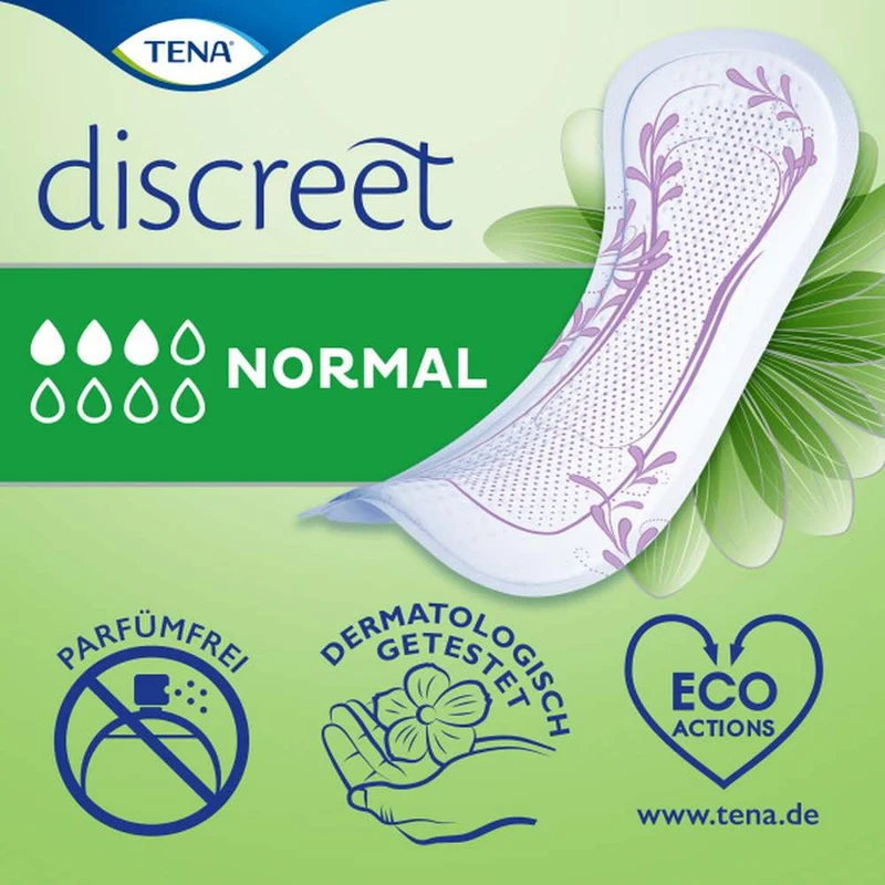 TENA Lady Discreet Normal Inkontinenzeinlagen, 24 Stück