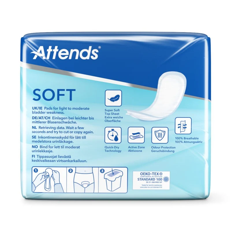 Attends Soft 4 Maxi Einlagen 10er Pack