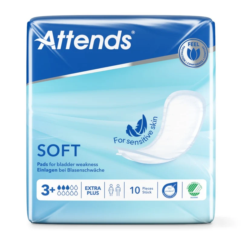 Attends Soft 3 Extra Plus Einlagen 10er Pack