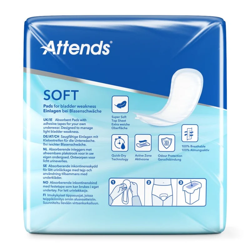 Attends Soft 3 Extra Einlagen 30er Pack