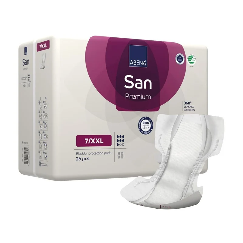Abena San Premium 7/XXL Inkontinenzeinlagen 2000 ml, 26 Stück