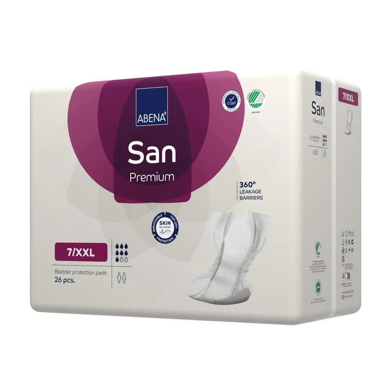Abena San Premium 7/XXL Inkontinenzeinlagen 2000 ml, 26 Stück