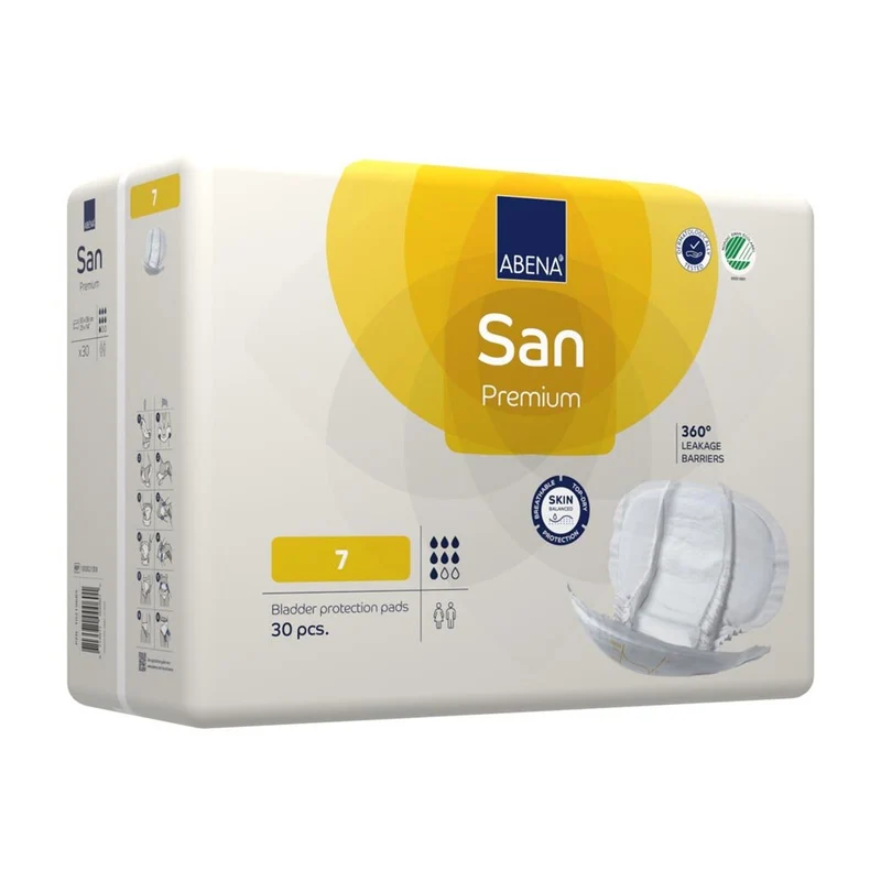 Abena San Premium 7 Inkontinenzeinlagen 2100 ml, 30 Stück