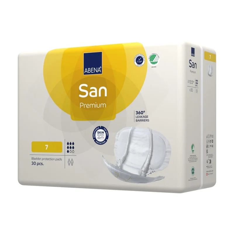 Abena San Premium 7 Inkontinenzeinlagen 2100 ml, 30 Stück