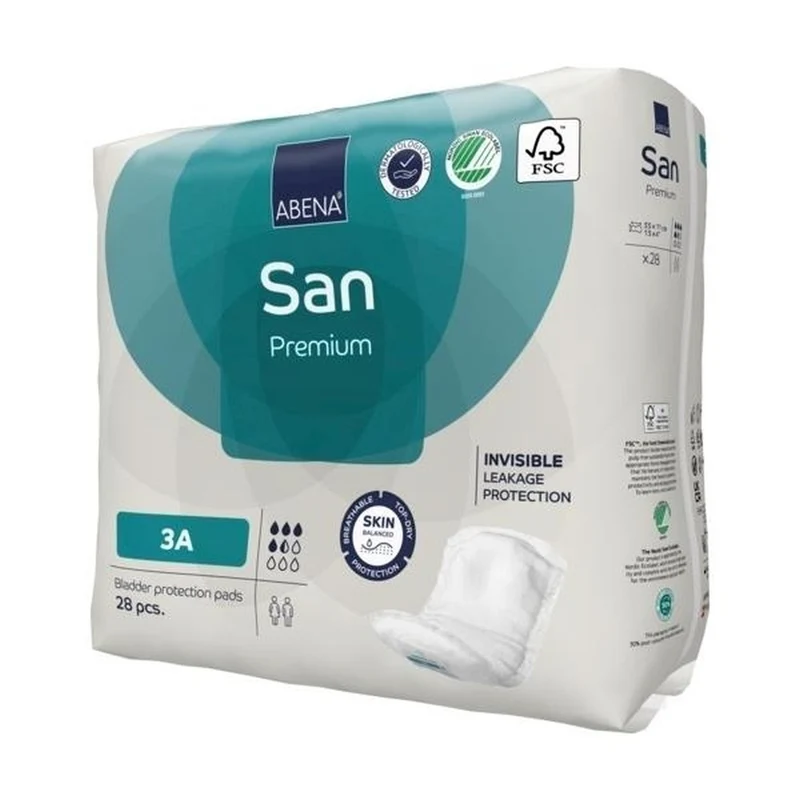Abena San Premium 3A Inkontinenzeinlagen 600 ml, 28 Stück