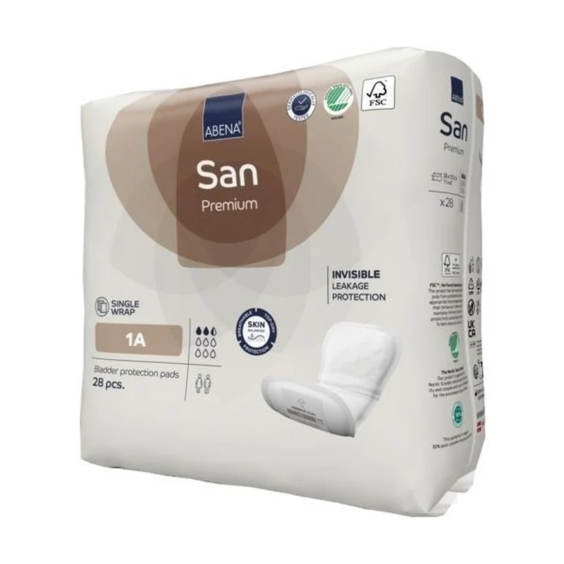 Abena San Premium 1A Inkontinenzeinlagen 250 ml, 28 Stück