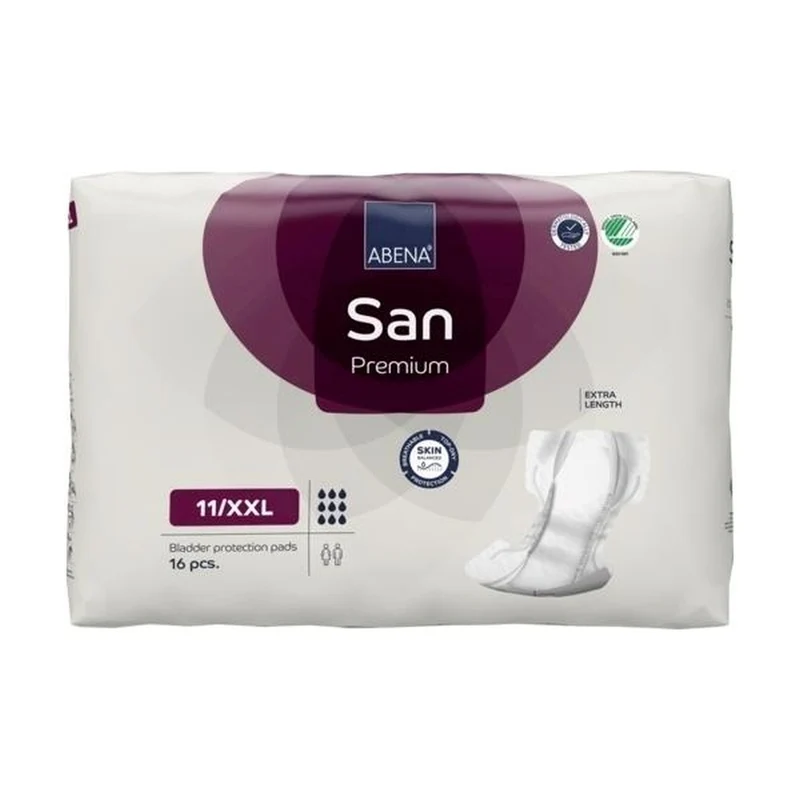 Abena San Premium 11/XXL Inkontinenzeinlagen 3400 ml, 16 Stück
