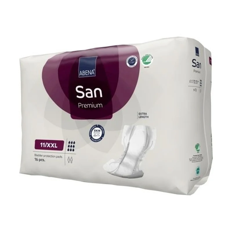 Abena San Premium 11/XXL Inkontinenzeinlagen 3400 ml, 16 Stück