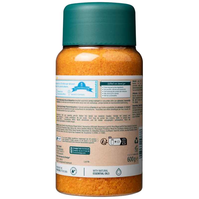 Kneipp Badkristallen Muscle Relaxation 600.00 Gram