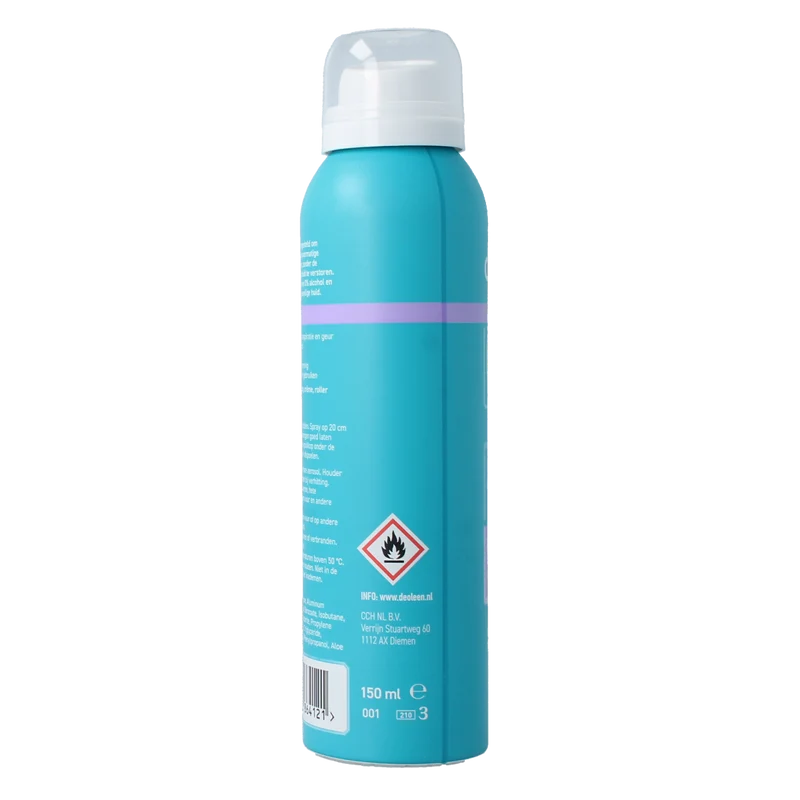 Deoleen Deodorant spray satin sensitive zonder alcohol 150.00 Milliliter