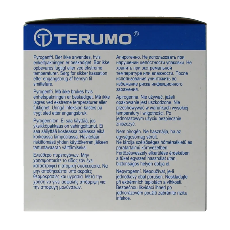 Terumo Injectienaald 38 x 0.9 agani 100.00 Stuks