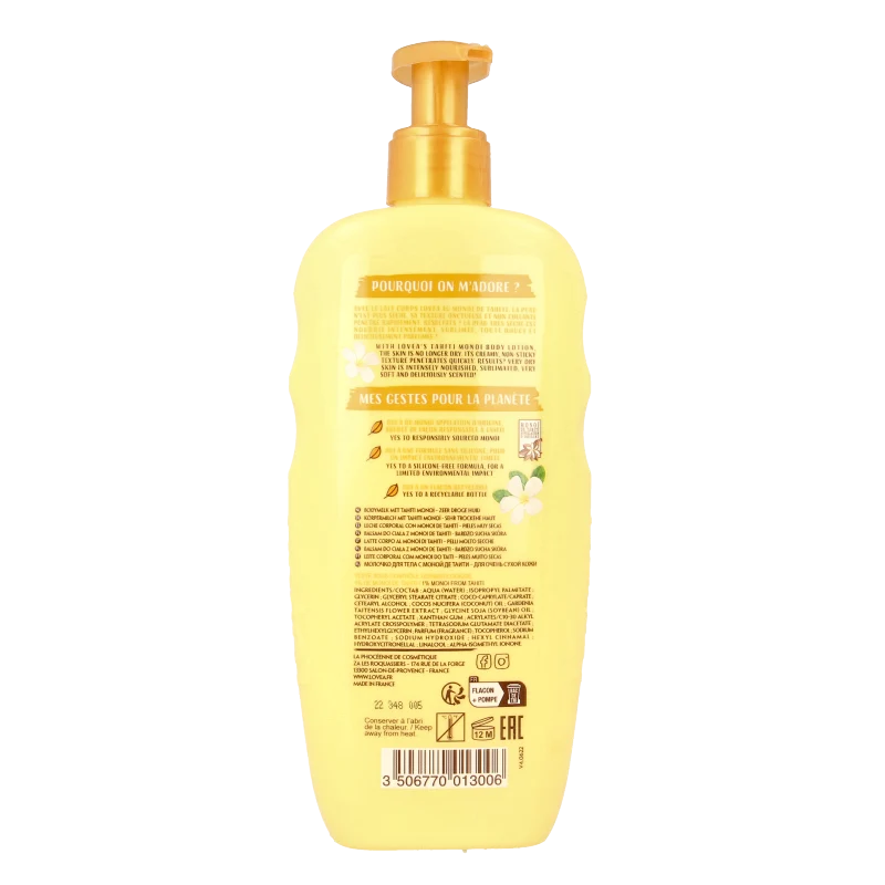 Lovea Bodylotion Tahiti Monoi 250 Milliliter