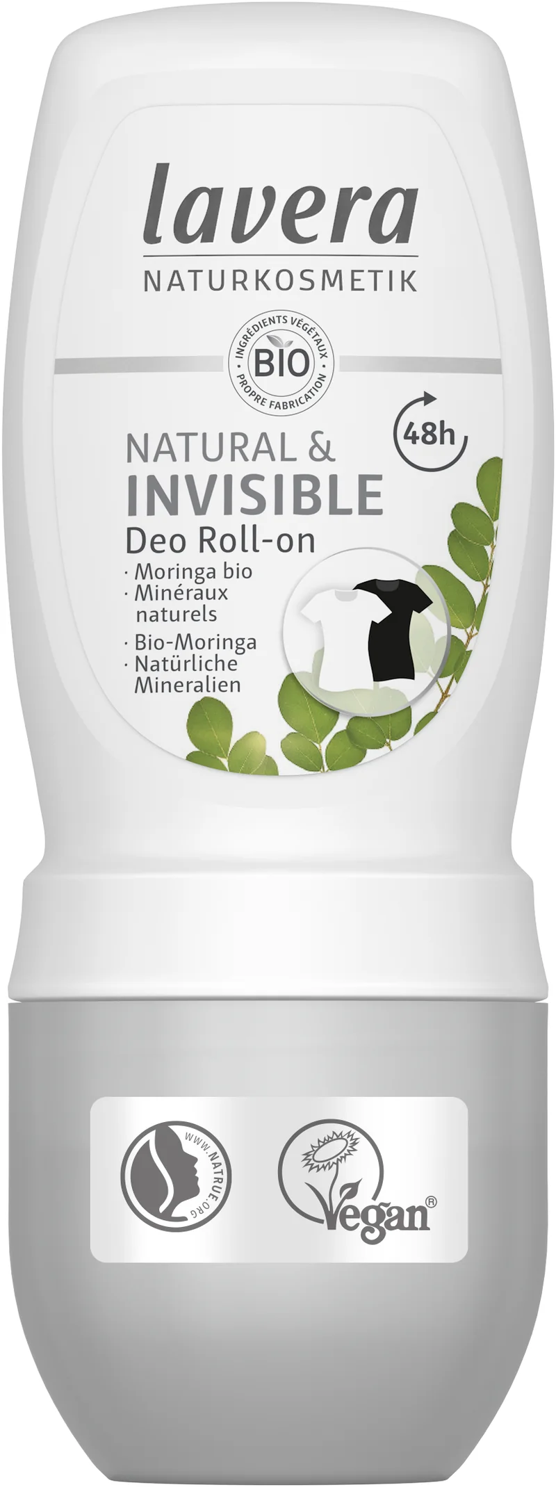 Lavera Deodorant roll-on natural & invisible bio 50.00 Milliliter