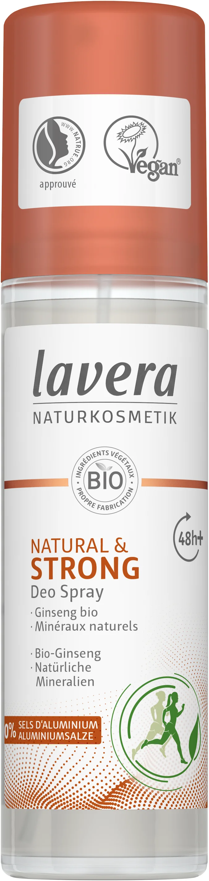 Lavera Deodorant spray natural & strong bio 75.00 Milliliter