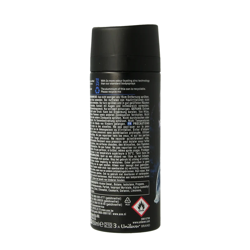 AXE Deodorant bodyspray kenobi blue lavender 150.00 Milliliter