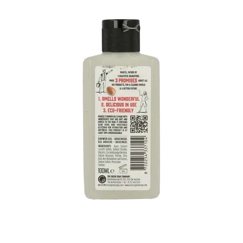 Marcel's Green Soap Showergel argan & oudh mini 100.00 Milliliter