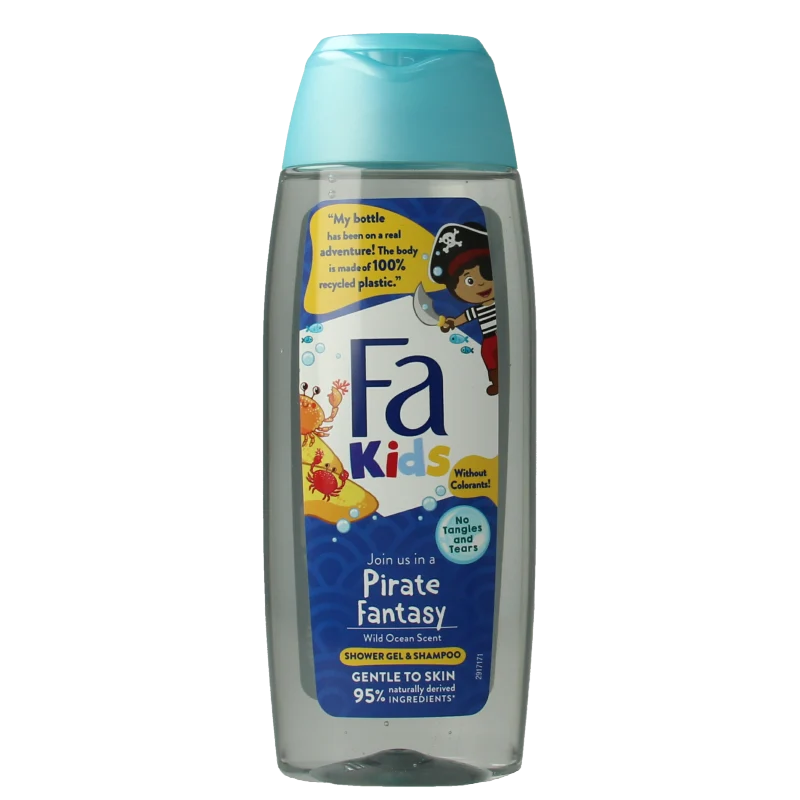 FA Kids douche & shampoo piraat 250 Milliliter