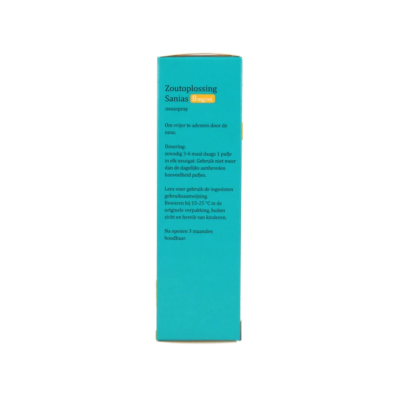 Sanias Zoutoplossing neusspray 8mg/ml 15.00 Milliliter