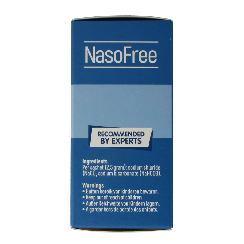 Dos Medical NasoFree nasaal saline spoelzout 2.5 gram 30.00 Stuks