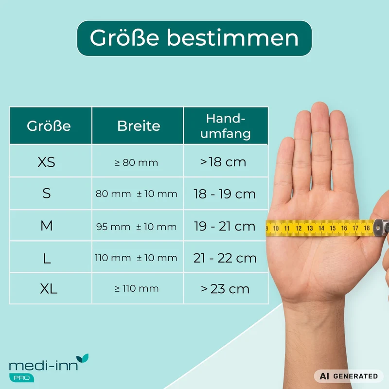 Medi-Inn PRO Clinic Perfect White Nitril-Einmalhandschuhe, weiß, puderfrei