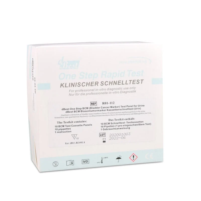 dBest One Step BCM Blasentumormarker Kassettenschnelltest