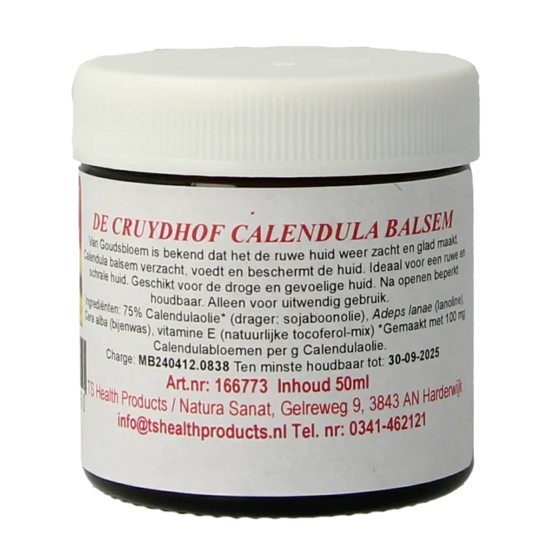 Cruydhof Calendula balsem 75% 50.00 Milliliter