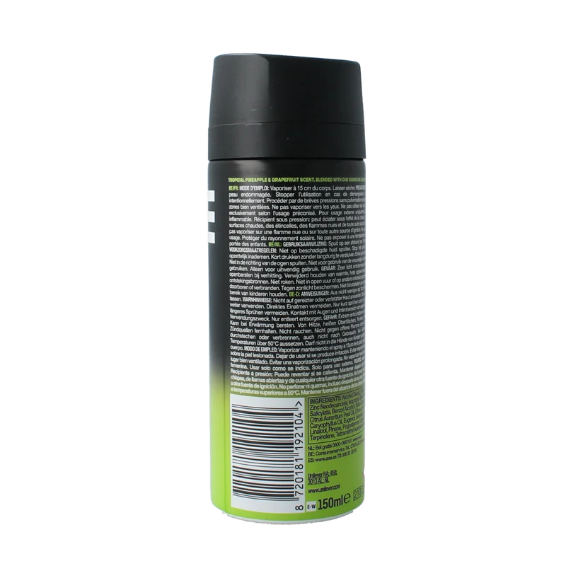 AXE Deodorant bodyspray epic fresh 150.00 Milliliter