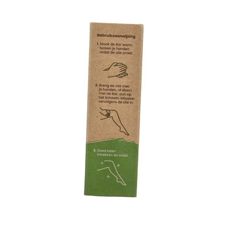 Happysoaps Body oil bar aloe you vera much 70 Gram