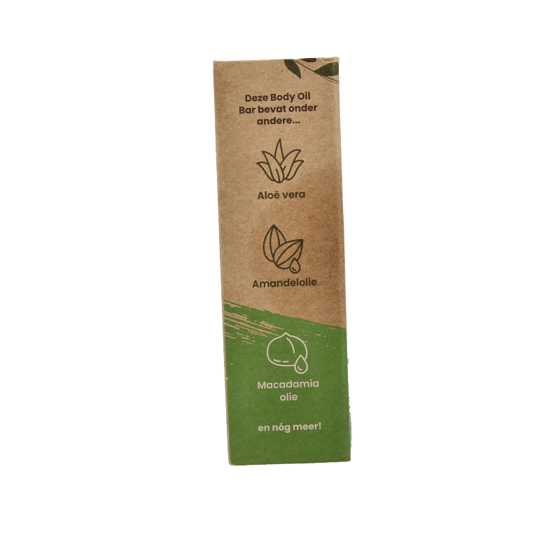 Happysoaps Body oil bar aloe you vera much 70 Gram