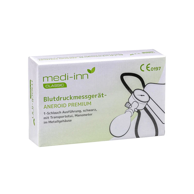 Medi-Inn Blutdruckmessgerät Aneroid Premium, 1-Schlauch-System