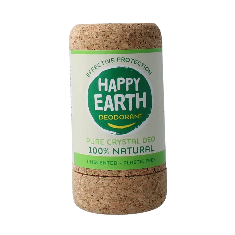 Happy Earth Pure crystal deodorant unscented 90.00 Gram