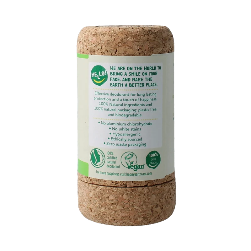 Happy Earth Pure crystal deodorant unscented 90.00 Gram
