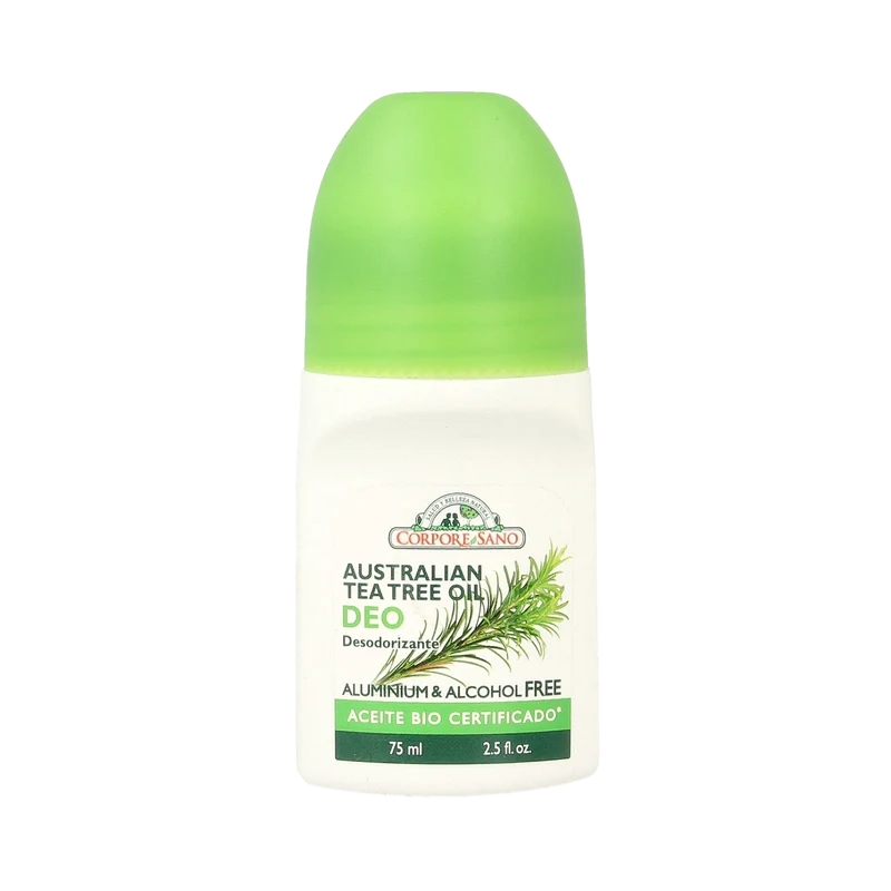 Corpore Sano Deodorant roller tea tree 75.00 Milliliter