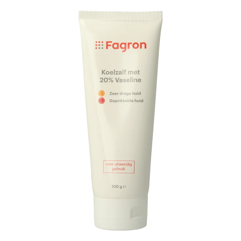 Fagron Koelzalf met 20% vaseline 100.00 Gram